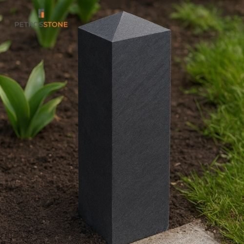 Basalt Stone Bollards & Boundary Markers