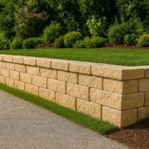 Limestone Retaining Wall Stones