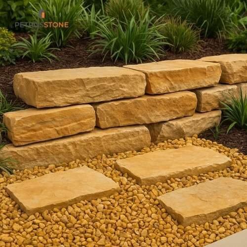 Sandstone Outcropping Slabs