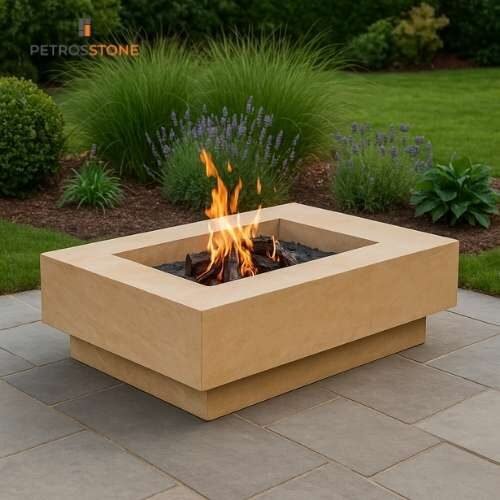 Sandstone Stone Firepits & Surrounds