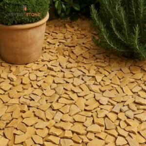 Sandstone Stone Mulch and Slate Chips