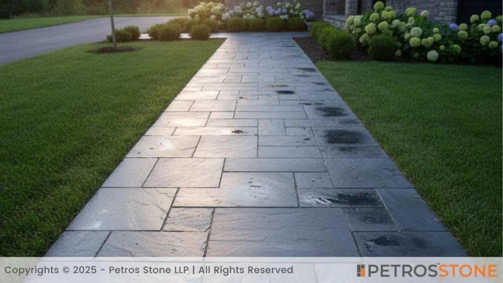 Flagstone Walkway
