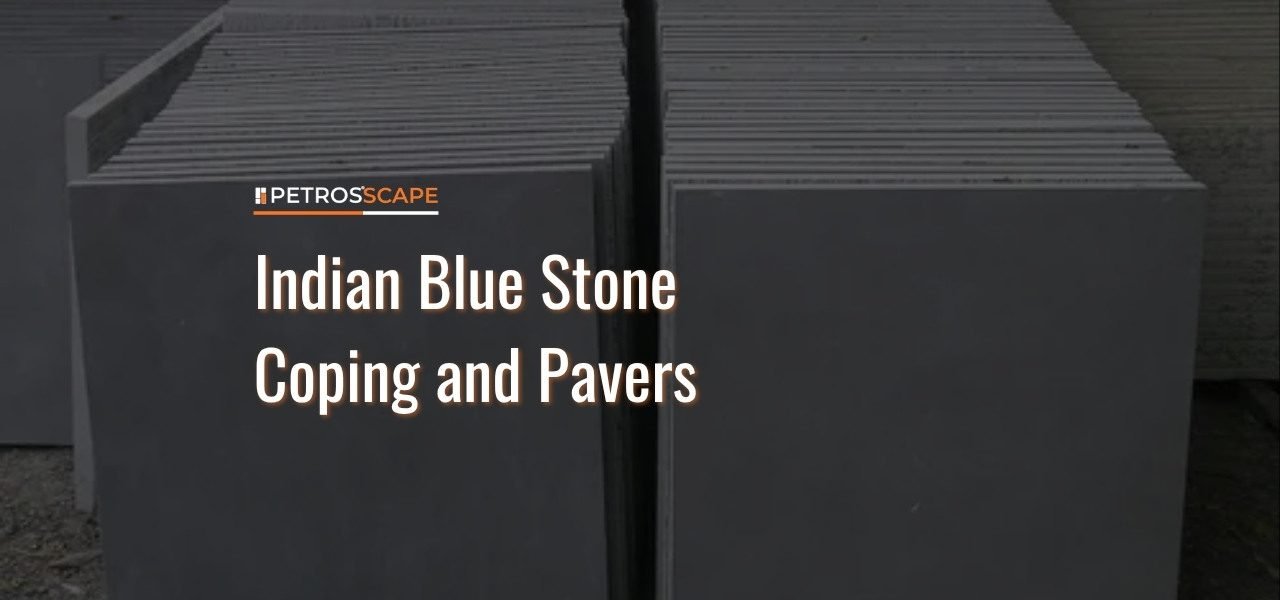 Indian Blue Stone Coping and Pavers