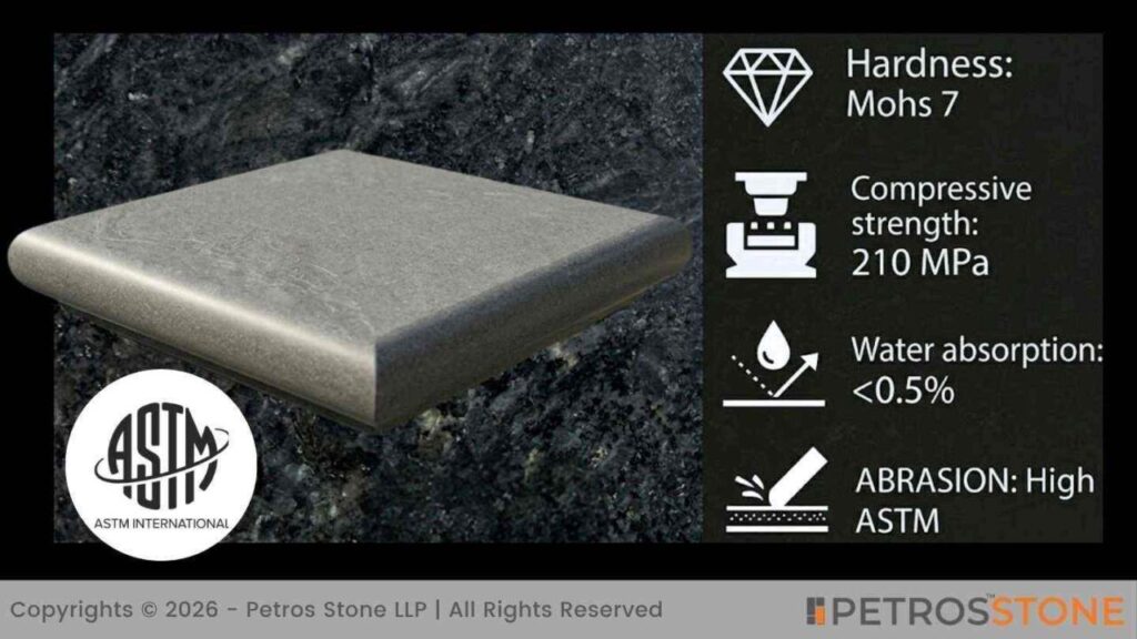 Material Composition - Int Grey 4-Side Column Cap